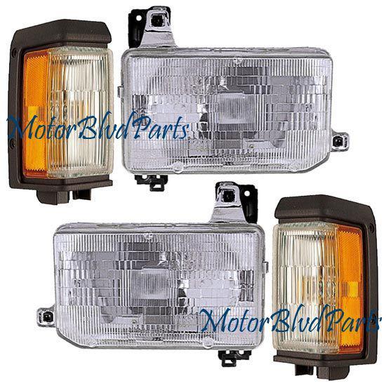 88-89 pathfinder headlights + corner lights right+left