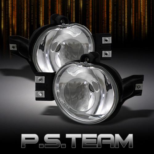 02-08 dodge ram pickup 04-05 durango euro clear fog lights lamps w/switch+wiring