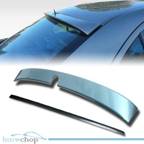 Painted mercedes benz w203 l roof + trunk boot lip spoiler ●