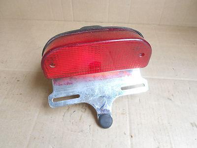 Bobtail style tail light & lisence plate mount for harley daivdson