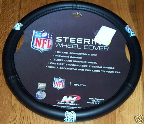 Northwest nfl patriots steering wheel cover slides on 