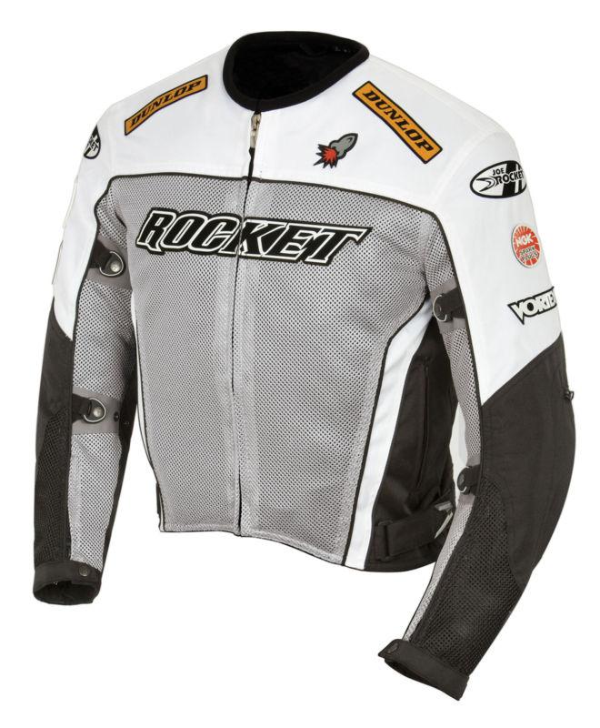 New joe rocket ufo 2.0 jacket, gray/black, large/lg