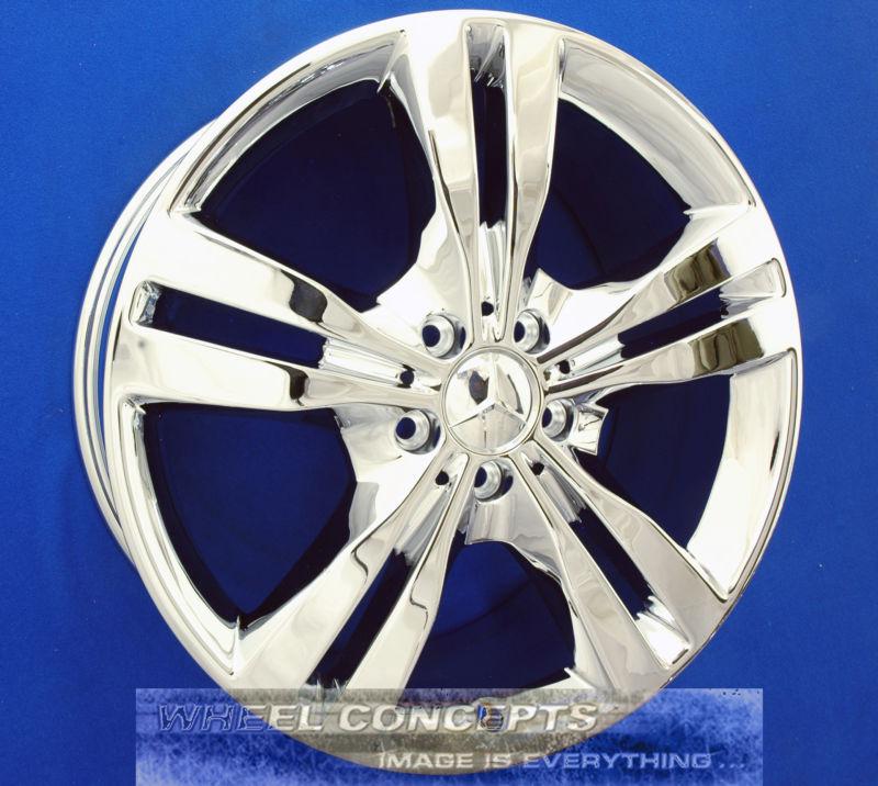 Mercedes ml320 ml350 19 inch chrome wheels r320 r350 ml gl r 320 350 bluetec rim