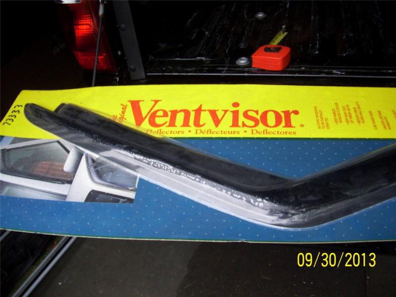 Nos ventvisor 92068 ford bronco & truck window visors / deflectors, tinted