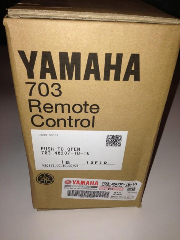 Yamaha #703-48207-1b-10 remote control assembly new in box + free shipping