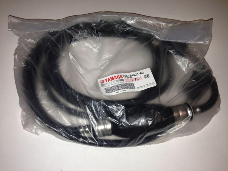 Yamaha #6yl-24306-63 fuel hose w/ primer bulb new in plastic + free shipping