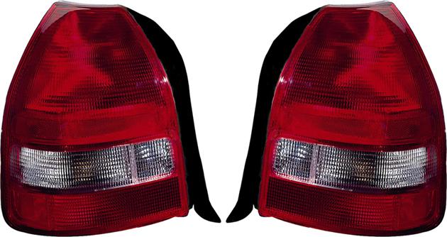 Honda civic hatchback 99 00 tail light right+left pair