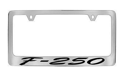 Ford genuine license frame factory custom accessory for f-250 style 6