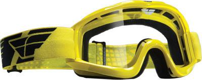 Fly fly goggle focus adult ylw clear lens 37-2206