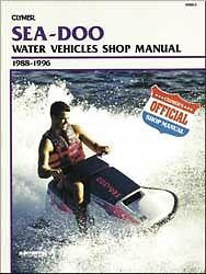 Clymer manual w/c seadoo w8093