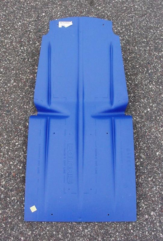 Polaris indy all edge 2001 - 2006 snowmobile skid plate 5433340 2872273 blue