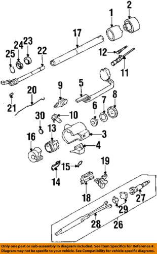 Gm oem 1997988 steering column-signal switch