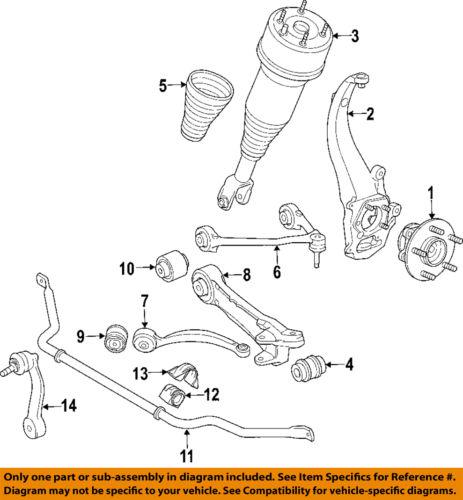 Jaguar oem c2c41352 shock absorber/front shock absorber