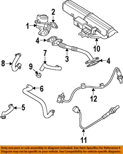 Jaguar oem aj88559 egr valve gasket