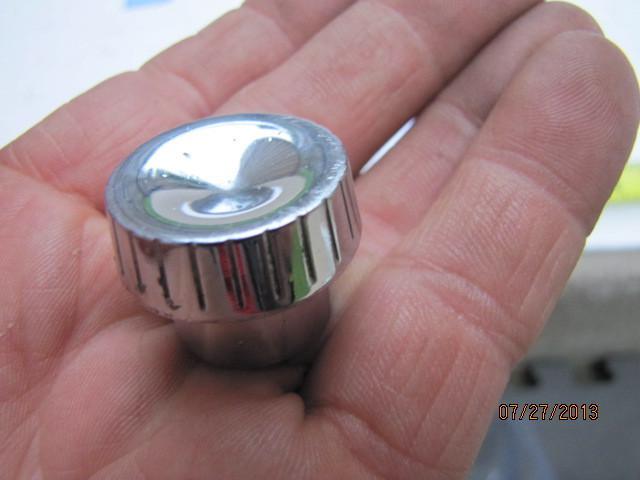 1951 51 52 plymouth dash lighter knob