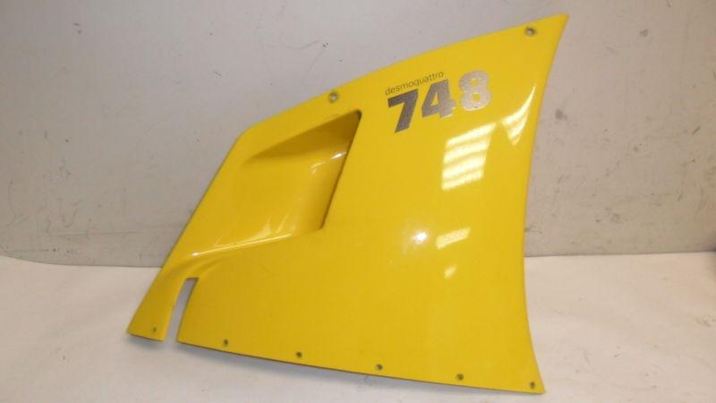 Ducati 01 2001 748 oem right side mid lower fairing cowl cowling