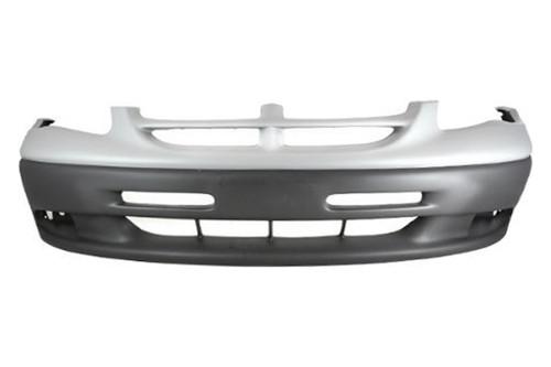 Replace ch1000822v - dodge grand caravan front bumper cover factory oe style