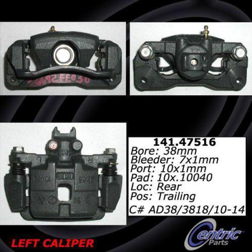 Centric 141.47515 rear brake caliper-premium semi-loaded caliper