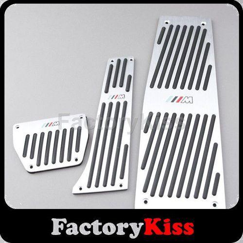 Aluminum car pedals gas brake foot rest for bmw 5 series e60 x5 x6 at #658