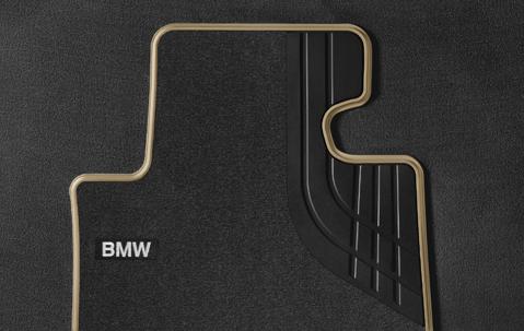 Bmw carpeted floor mats oem 3 series f30 2012-on modern line front & rear