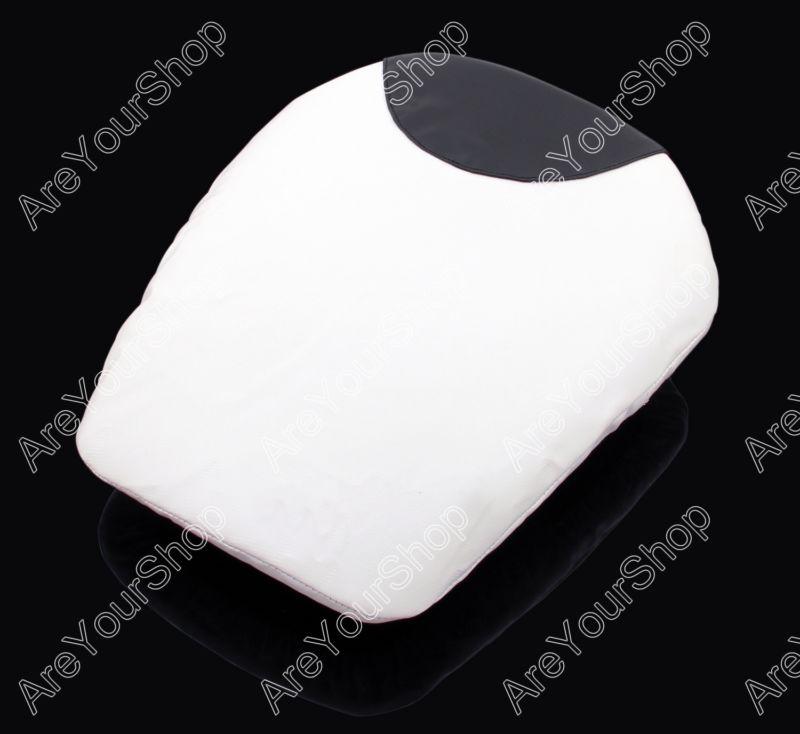 Passenger rear pu leather seat cowl cover pillon honda cbr1000rr 08-12 white