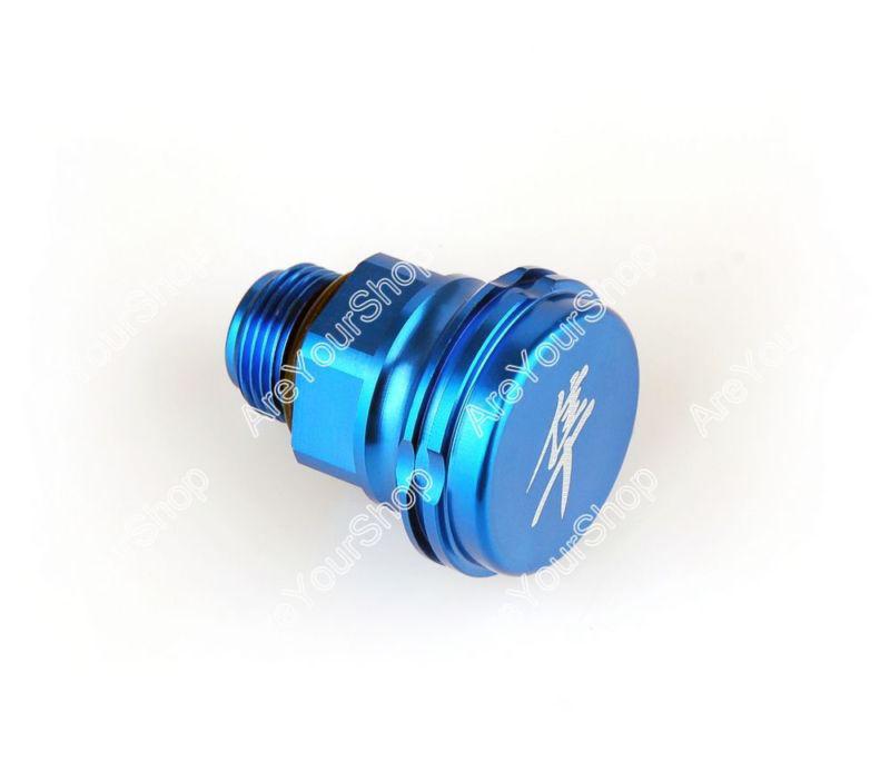 Oil filler cap bolt screw suzuki gsxr1300 gsxr 1300 hayabusa 1999-2012 blue