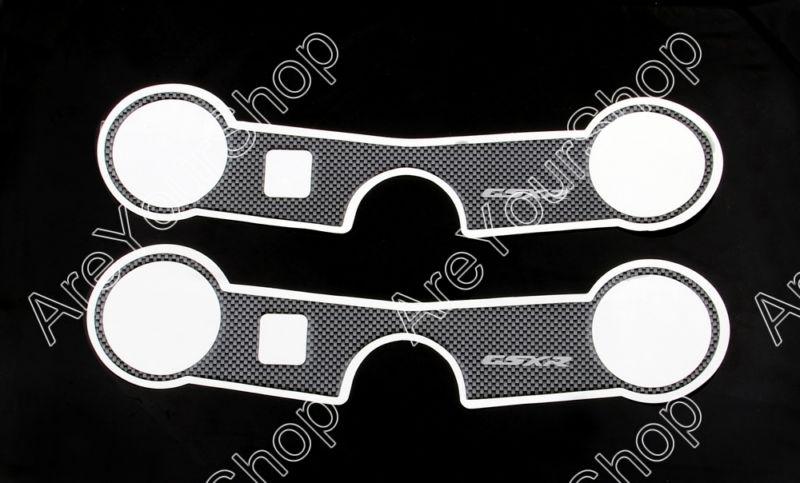 2 pcs decal pad triple tree top clamp suzuki gsxr600/750 04-05 gsxr1000 07-08