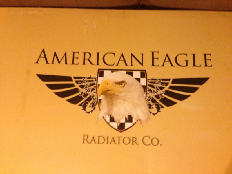 American eagle ae716 aluminum radiator 2 row 73-91 chevy blazer gmc pickup c10