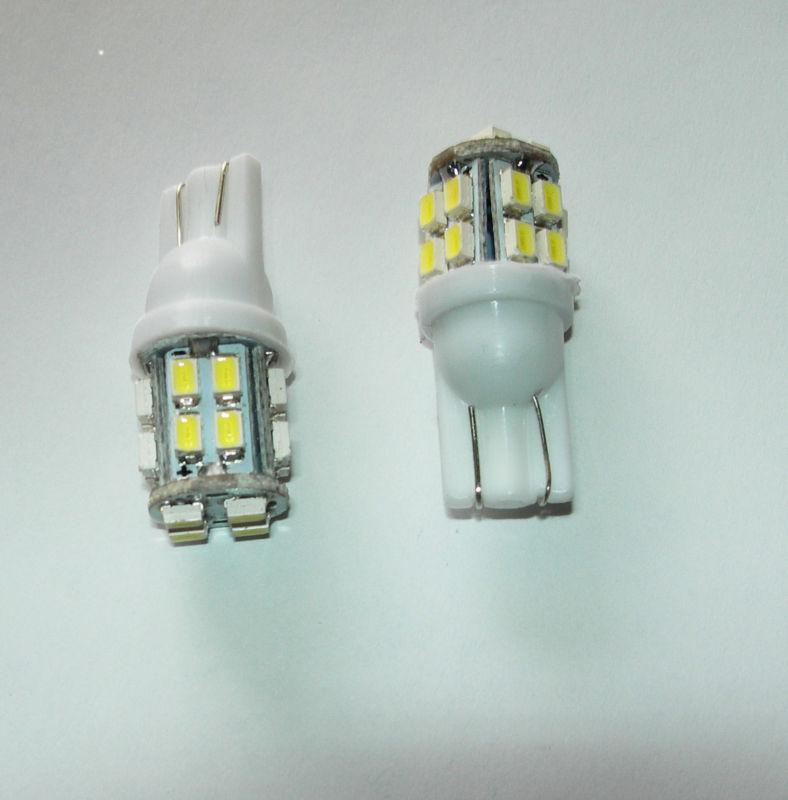 White 2x t10 w5w 194 168 car 20 smd  led side light bulb 12v