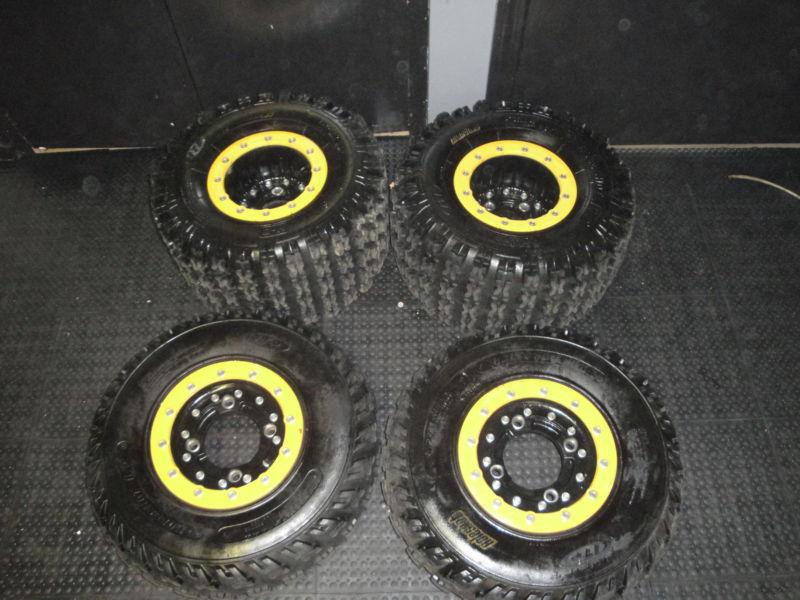 06 07 08 09 suzuki ltr 450 ltr450 r wheels hypertech front & rear rims