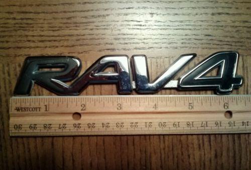 Oem  used toyota  rav-4 emblem