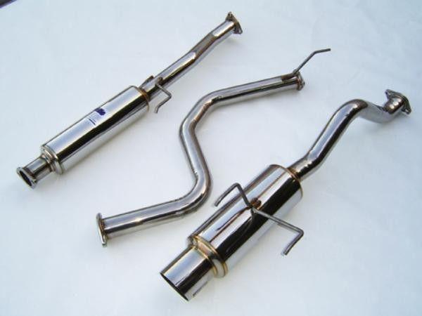 Invidia exhaust n1 catback cat back ss tip 94-01 acura integra ls/rs 2dr b18 dc2