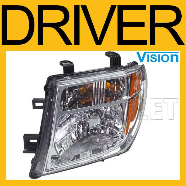 2005-2007 frontier xterra headlight headlamp ni2502157 left side len housing lh