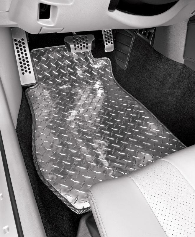 New lx-625f 33411000 diamond plate mats, 2pc front set