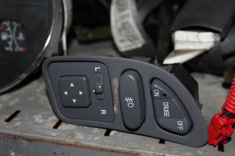 Oem 95-99 eagle talon eclipse cruise control, foglight, power mirror buttons