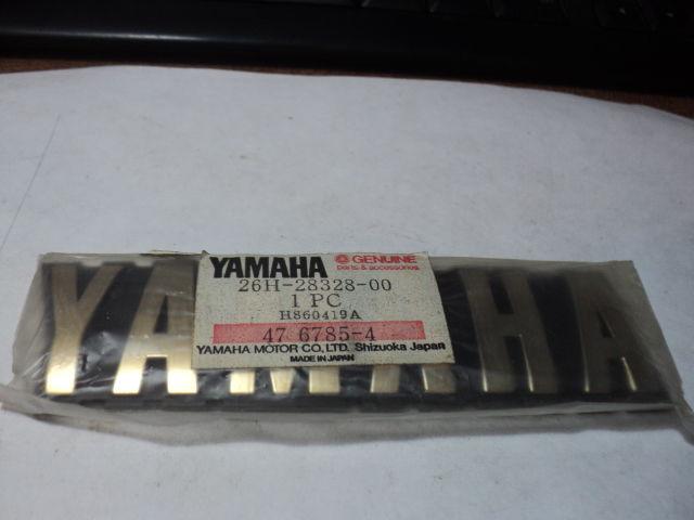 1983-93 yamaha xvz1200 xvz1300 xvz 1200 1300 venture emblem nos oem 26h-28328-00