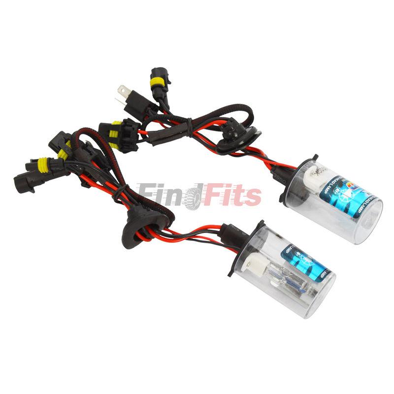 New 2pcs car xenon hid h4l 8000k 35w head light bulb lamp