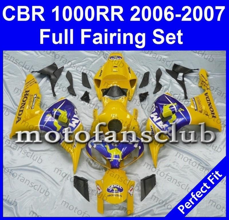 Fit honda cbr1000rr 06 07 cbr 1000 rr 2006 2007 fairing bodywork #25 c