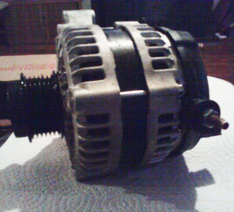 Like new alternator. came off 2005 dodge caravan se 3.3l v6. only 2 weeks old.