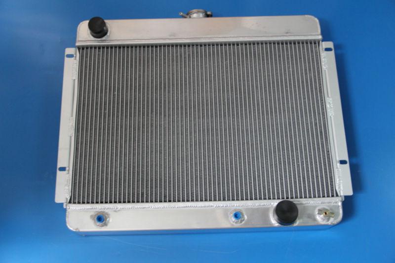 56mm 2 rows aluminum permance radiator1962 - 1967 chevrolet chevyii nova 63 64