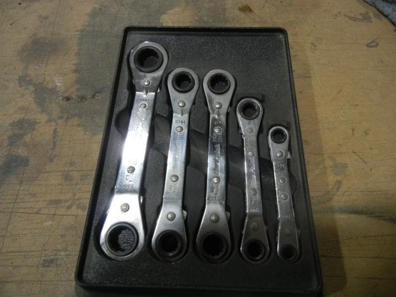 Snap on ratchet box set metric