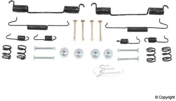 Opparts drum brake hardware kit