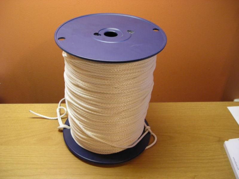 New neoline braided polyester #4 nat 3/16 trotline cord rope line about 800 feet