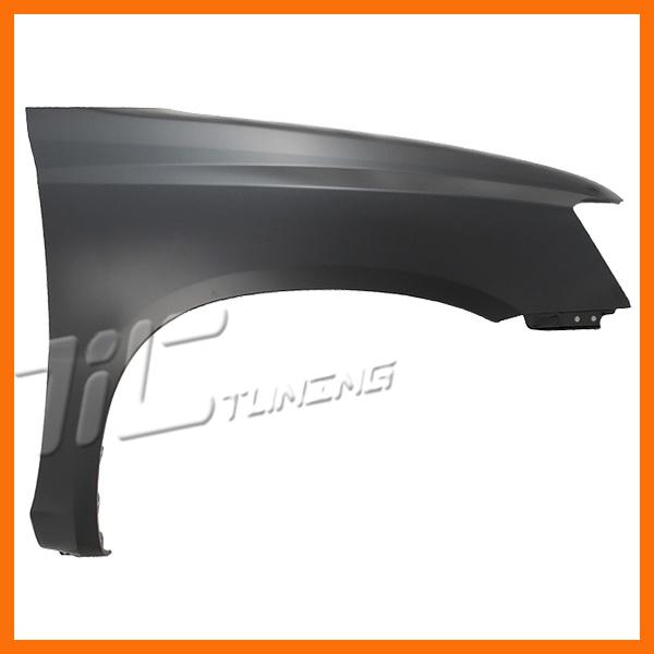 2001-2007 toyota highlander primed black right fender passenger w/o antenna hole