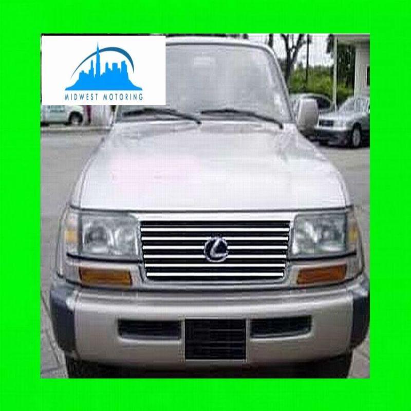 1996-1997 lexus lx450 lx 450 chrome trim for grill grille w/5yr warranty