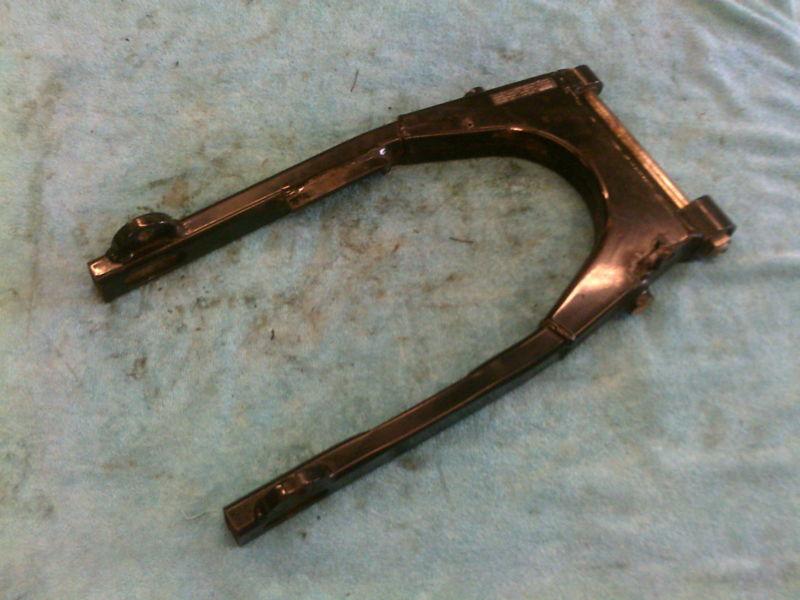 Used harley sportster black rear disc brake square swing arm swingarm 883 1200