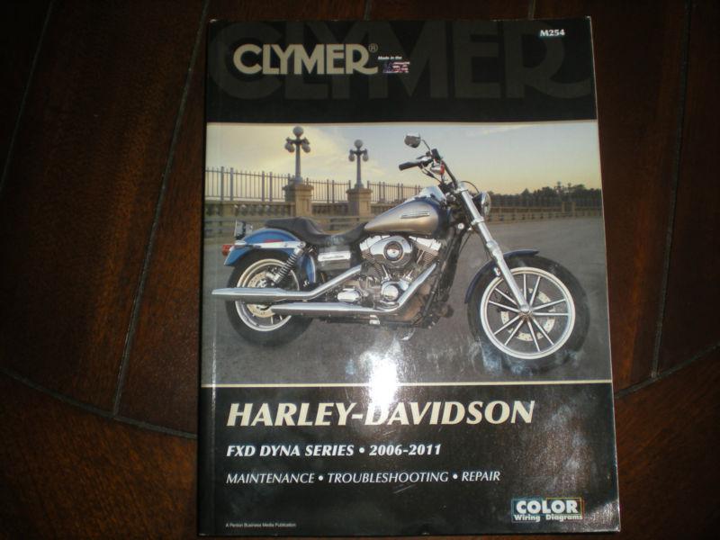 Clymer harley davidson fxd dyna series 2006-2011 repair manual