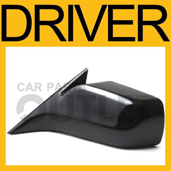 00-04 toyota avalon driver side mirror assembly heated wo memory gloss black l/h