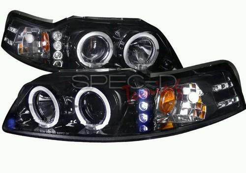 99-04 ford mustang projector head lights