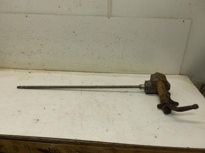 59 ford galaxie fairlane 500 steering gear box shaft pitman arm pit man